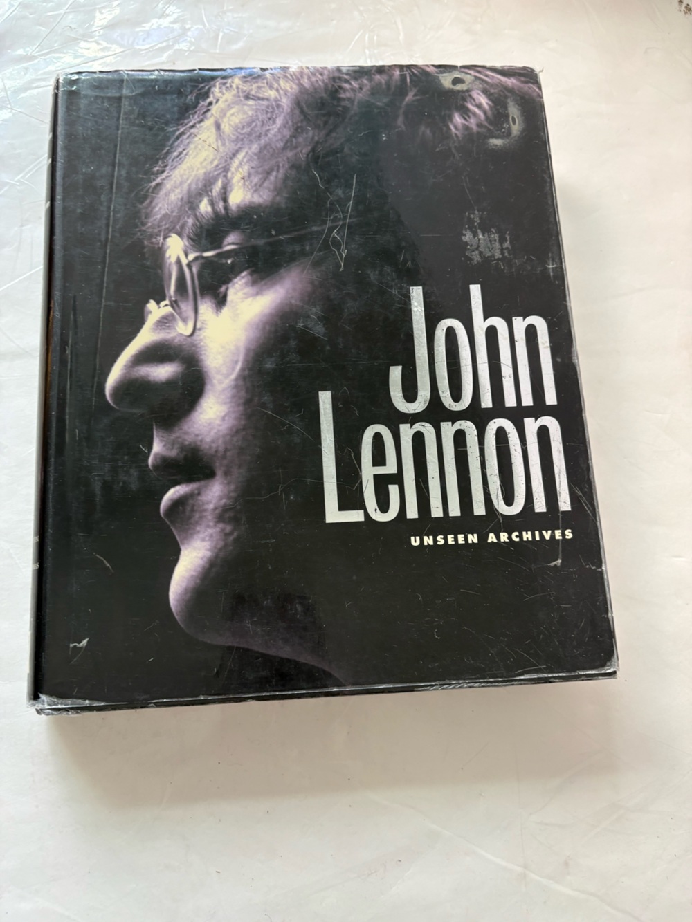 John Lennon Unseen Archives Parragon Large Hardcover Photo Book Beatles